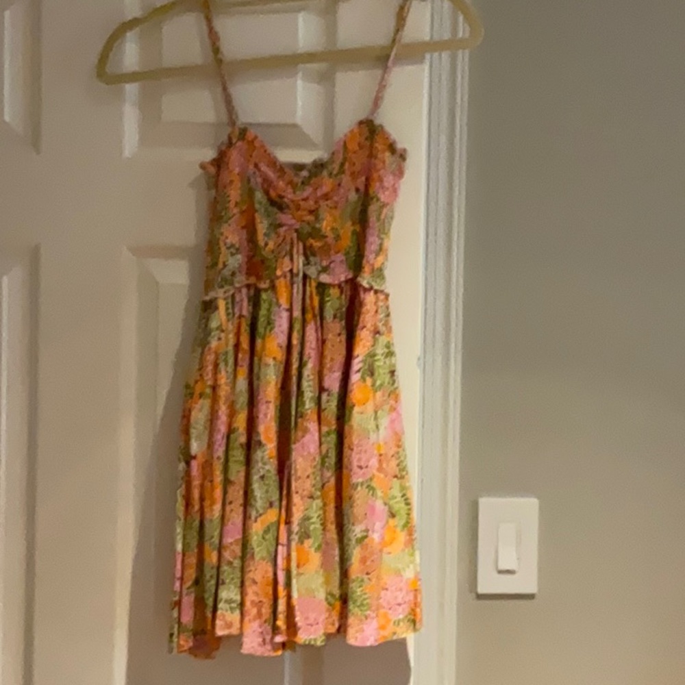 Sky to Moon spaghetti strap sundress, size small